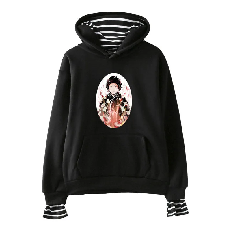 

Demon Slayer Kimetsu no Yaiba Kamado Nezuko Hoodie Sweatshirts Cosplay Costume 3D Print Coat Jackets Hooded Sweater Girls Boys