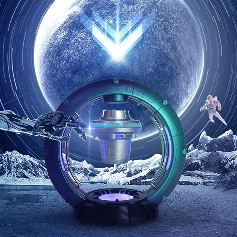 Магнитный левитационный динамик светодиодный светодиодной подсветкой