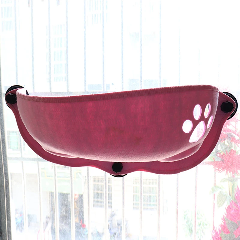 Подвесная кошачья кровать окно кошачий гамак шезлонг подвесная для кошек уютная