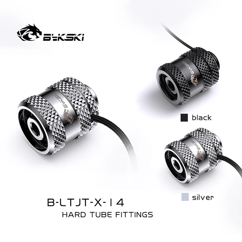 Bykski B LTJT X G1/4 RGB жесткие трубки для внешних диаметров 14 мм 16 мм|Кулеры и системы
