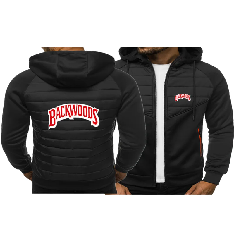 

Backwoods Fashion Brand Men's Hoodie 2021 Spring And Autumn Men's Casual All-Match Jacket Thick Hooded Sports Men's Multicolor