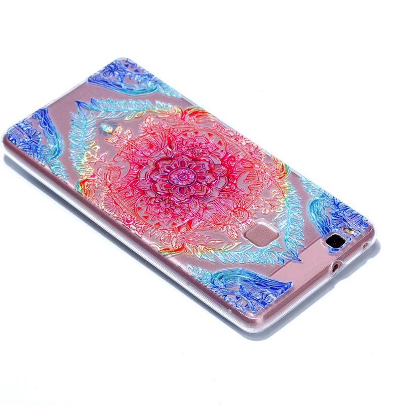 Горячая распродажа! Marvel color Tree кристально чистый ударопрочный чехол для Huawei P9 Lite