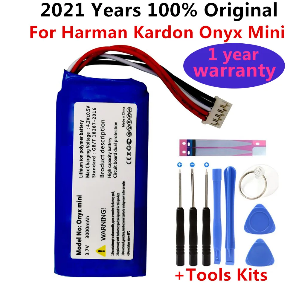 

Bluetooth Speaker Battery CS-HKM200SL For Harman/Kardon Onyx Mini Factory price Batteries CP-HK07, P954374 AKKU 3.7V 3000mAh