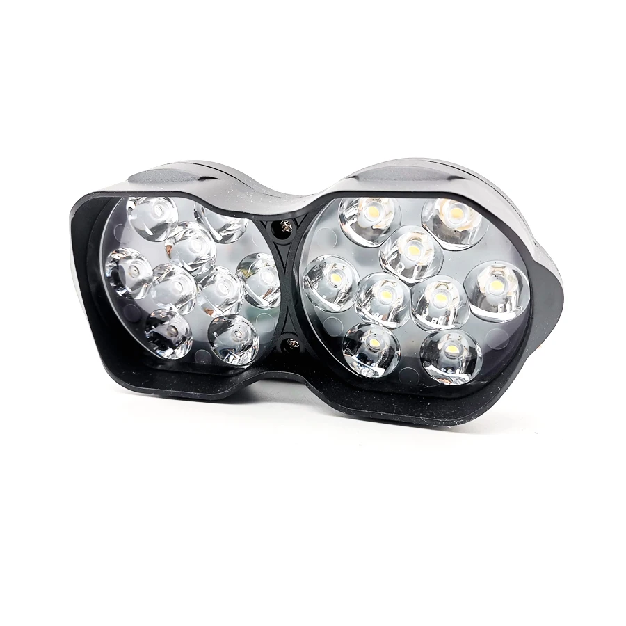 12V 30W 18LED двойной мотоцикл Точечный светильник с лампой против тумана для вождения