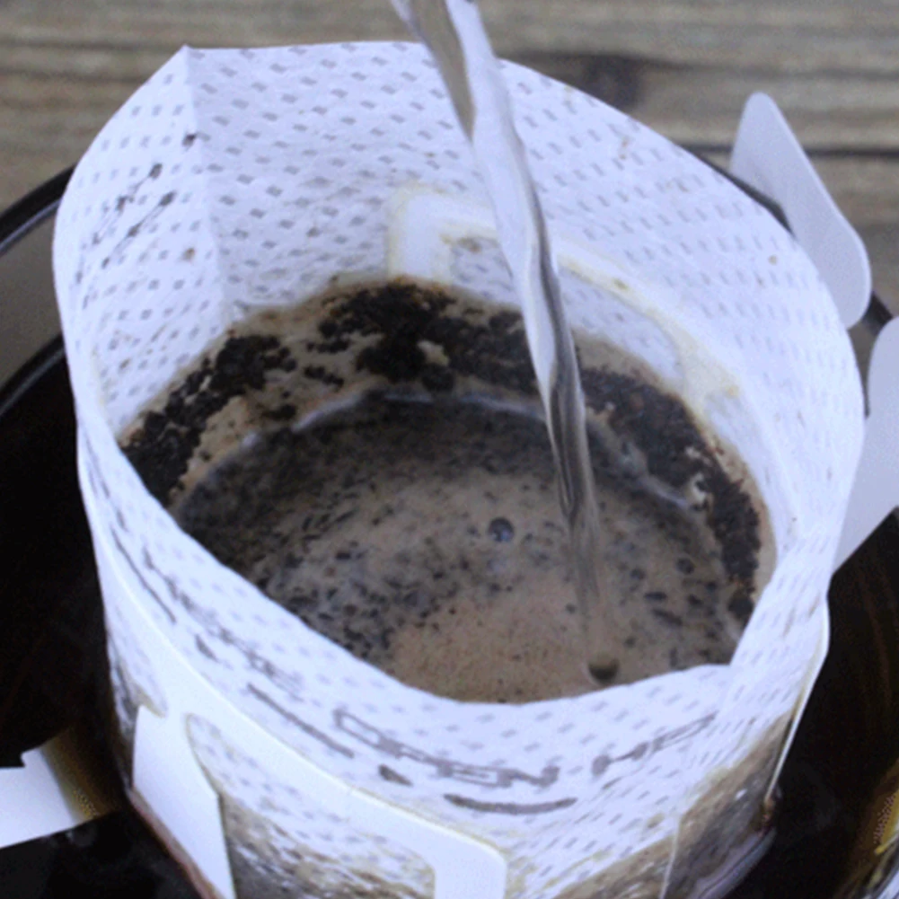 50 шт./упак. капельного Кофе сумка Портативный самообслуживания Чай висит