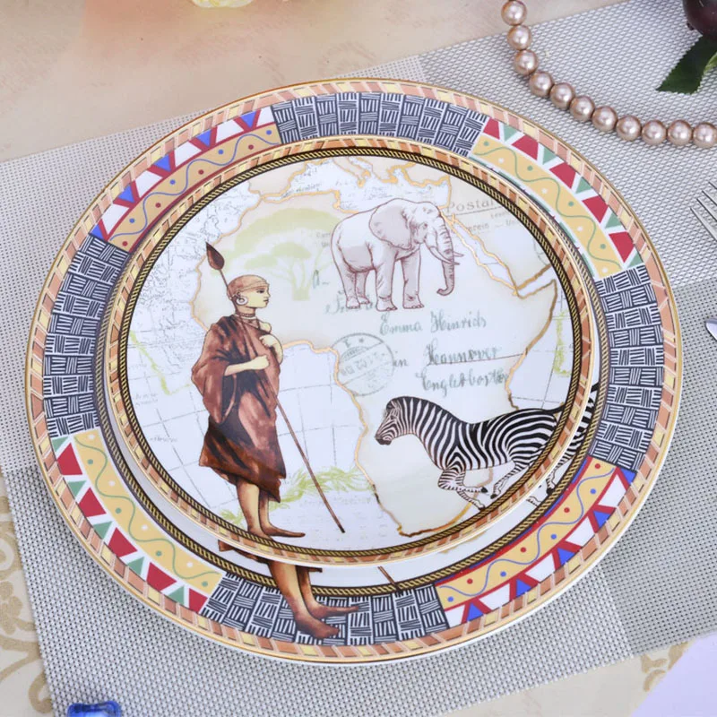 Egyptian Dinnerware Set