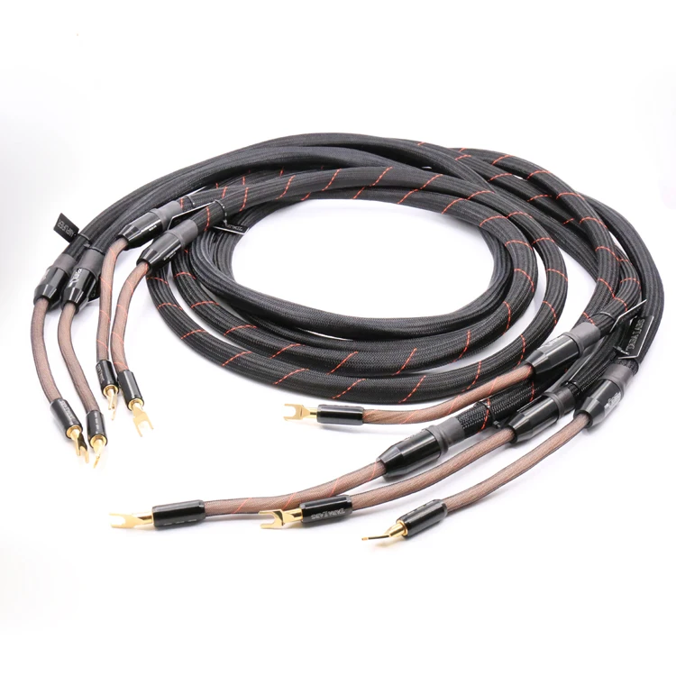 Кабель для громкоговорителя Hi Fi 100% м 2 5 в оригинальной коробке|audiophile speaker cable|hifi