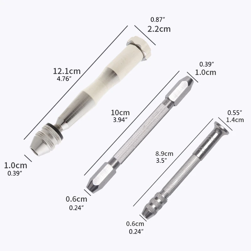 Набор инструментов для ручной дрели комплект из 12 предметов тиски смолы литые