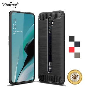 for oppo reno2 z case shockproof armor rubber soft silicone phone case for oppo reno2 z protective cover for oppo reno2 z fundas free global shipping