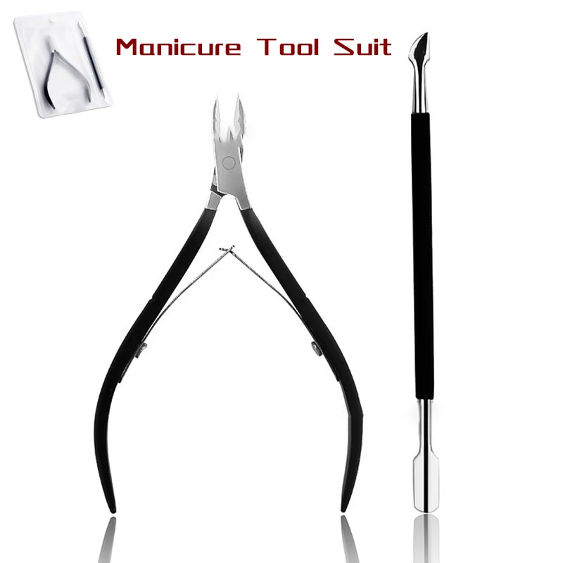 

Cuticle Trimmer with Cuticle Pusher Cuticle Remover Cuticle Nipper Professional Stainless Steel Cuticle Cutter