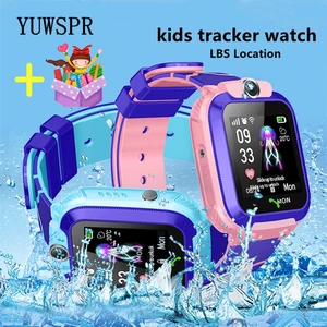 q12 children tracker smart watch lbs location multifunction wristwatch camera waterproof ios android phone kids smart clock gift free global shipping