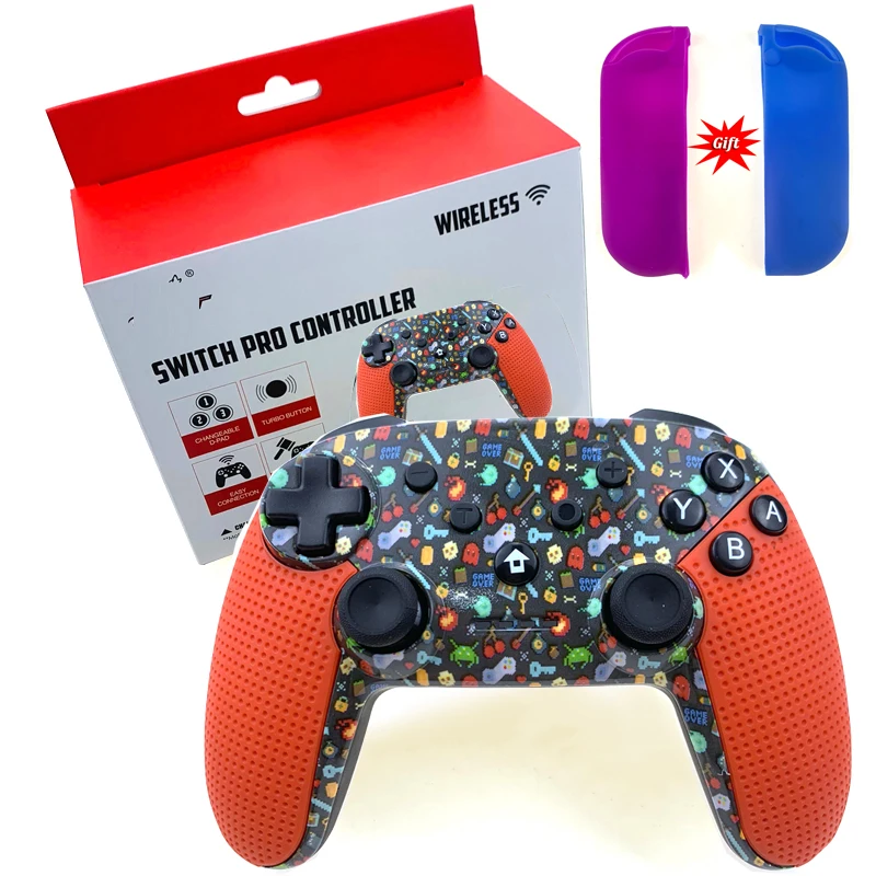 Беспроводной игровой контроллер, джойстик для Nintendo Switch Console, Bluetooth Gamepad Pro Joypad для Android/PC, аксессуары, контроллер
