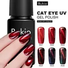 Гель-лак для маникюра и дизайна ногтей Bukio, Полупостоянный УФ-гель для украшения кошачий глаз со светодиодной лампой