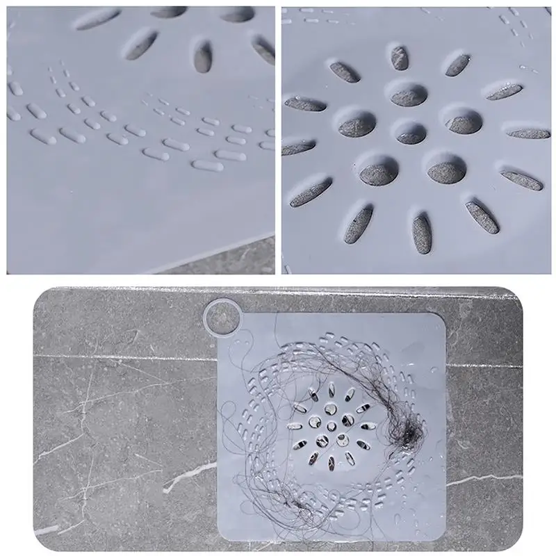 

Silicone Drain Cover Creative Silicone Hair Stopper Hair Catcher Kitchen Bathroom Drain Hair Catcher Kitchen Sink Stopper