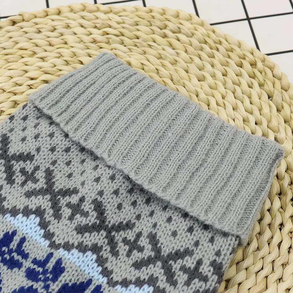Рождественская одежда для домашних животных, котов зимние кошка собака Seweater Pet куртка для щенка вязаная одежда для малых и средних собак кошки чихуахуа