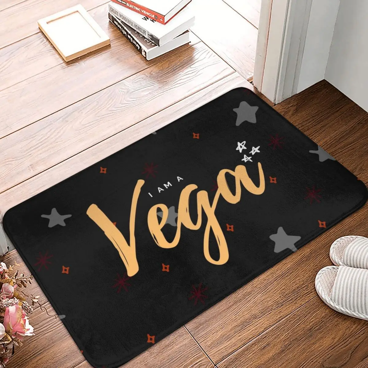 

I Am A VEGA No. 3 Doormat Carpet Mat Rug Polyester Anti-slip Floor Decor Bath Bathroom Kitchen Balcony 40x60