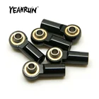 YEAHRUN 1020 штук Алюминий M3 металлический держатель с шаровой головкой для осевой SCX10 Соединительная тяга шаровой шарнир для 110 RC Автомобиль Грузовик Buggy Crawler
