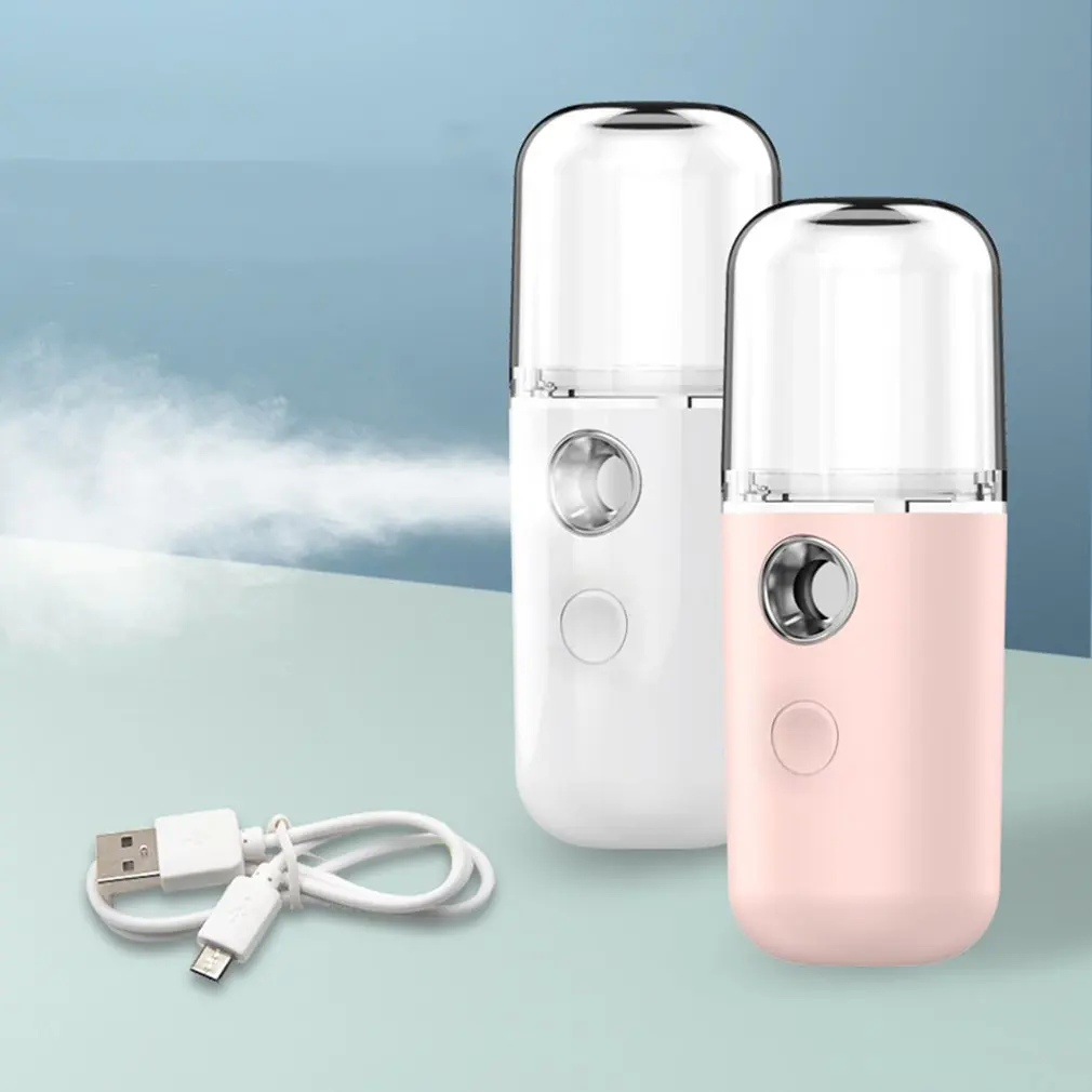 Распылитель для Лица Nano Mist USB-увлажнитель перезаряжаемый увлажнение парохода |