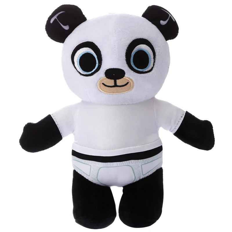 Bing Bunny плюшевая игрушка Sula Flop Hoppity Voosh Bing coco животные друг Мягкая кукла Peluche Игрушки для детей на день рождения рождественские подарки - Цвет: Panda 28cm
