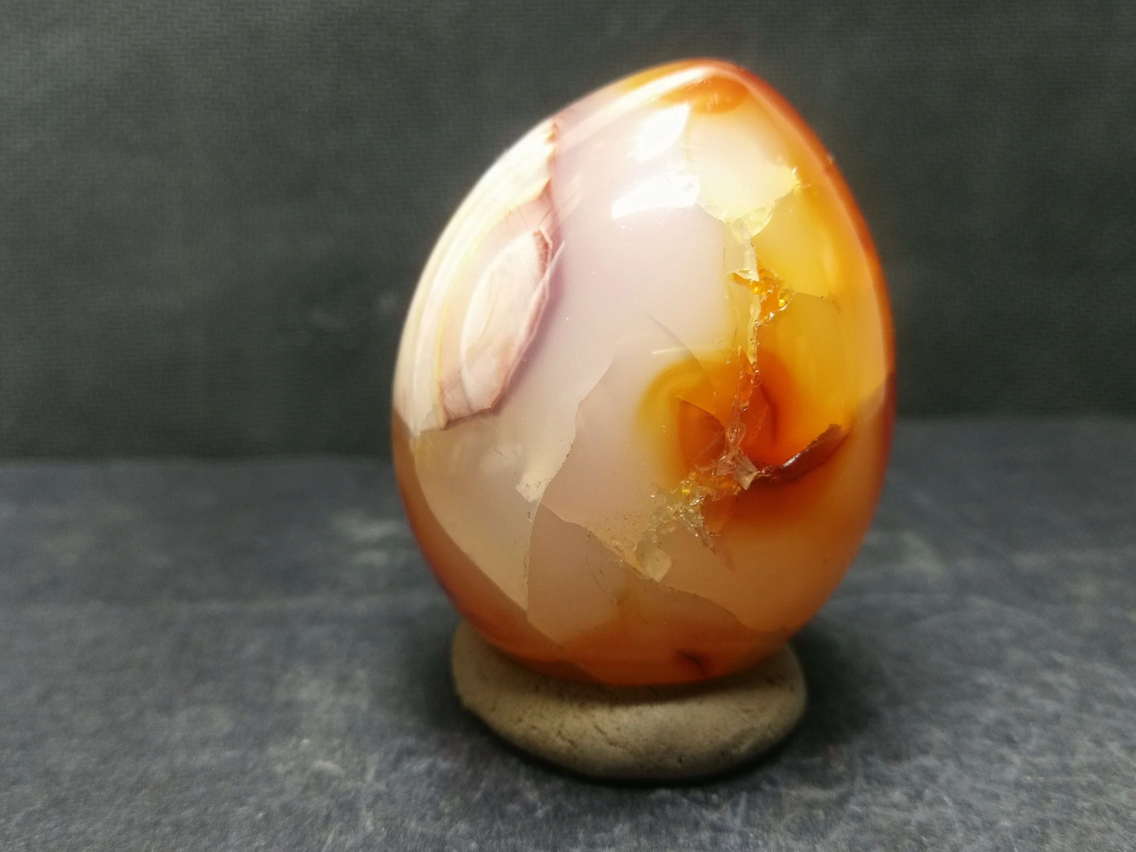 123 0 натуральный цвет красное агатовое яйцо полировка кварца кристалл лечебный