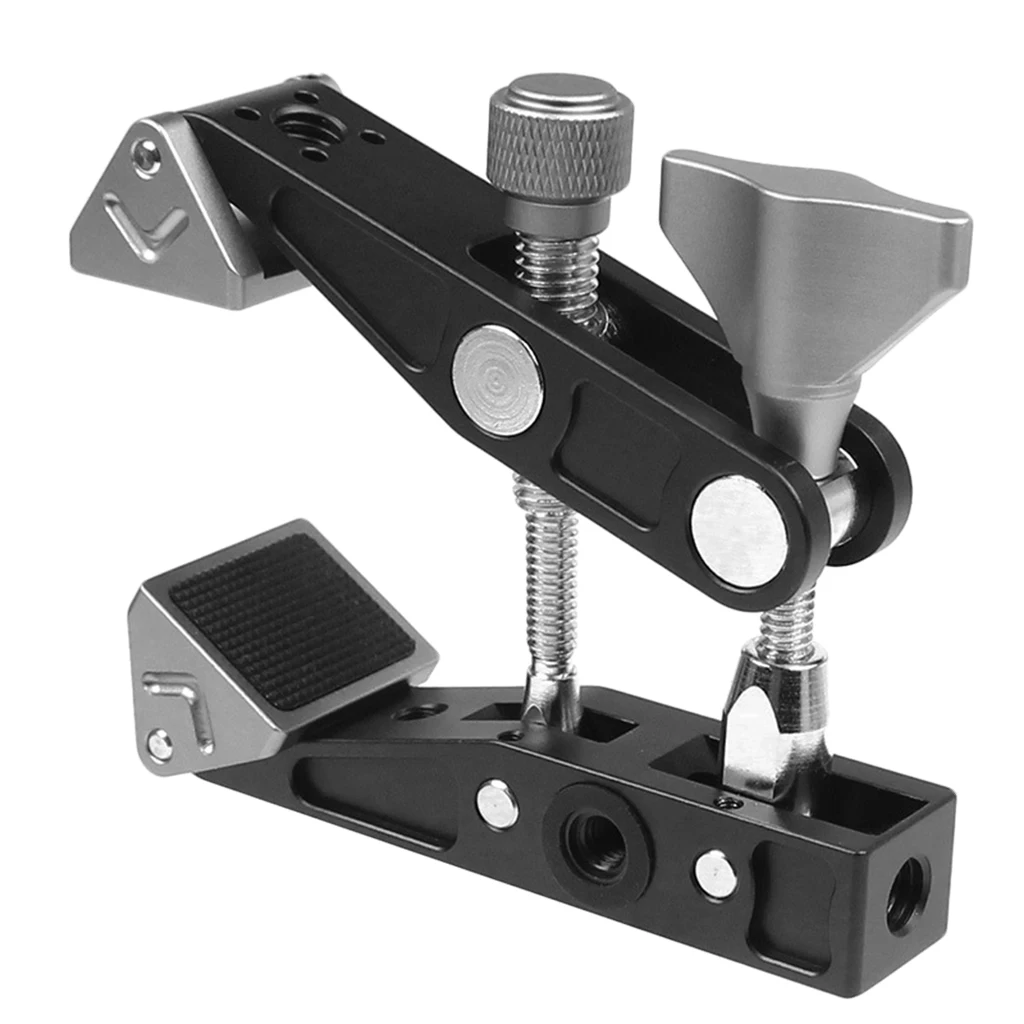 Сверхмощный Настольный комплект для видеокамеры с зажимом камер студийный