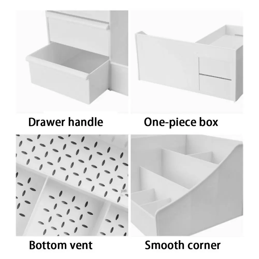 Ящик для хранения косметики ящик макияжа органайзер ювелирных изделий подставка