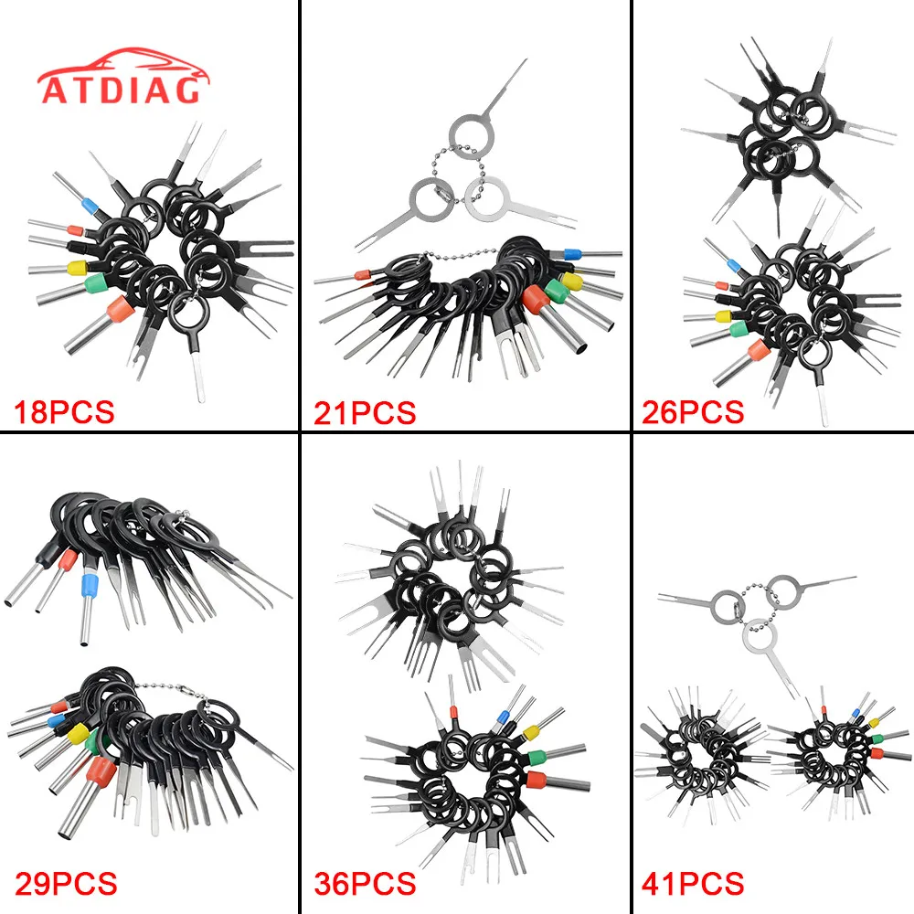 Инструмент для удаления клемм обжимной соединитель автомобильной