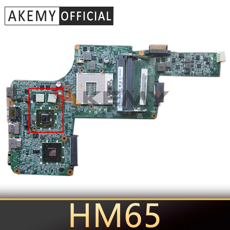 

AKEMY DA0BU5DMB8E0 REV E A000095810 For toshiba satellite L730 laptop motherboard HM65 graphics DDR3