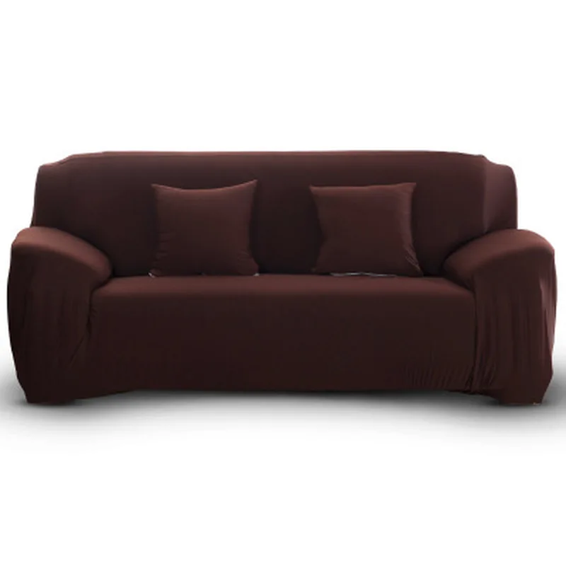 

solid color corner sofa covers for living room elastic spandex slipcovers couch cover stretch sofa towel L shape need buy 2piece