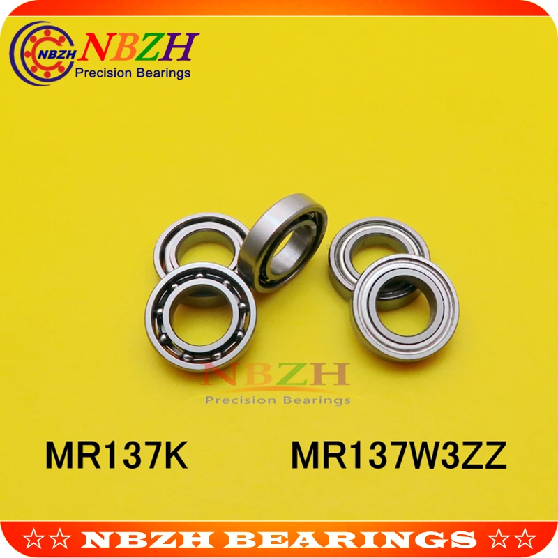 Высокое качество MR137K MR137 open L1370 618/7*3 MR137ZZW3 7*13*3 мм для хобби и промышленности на