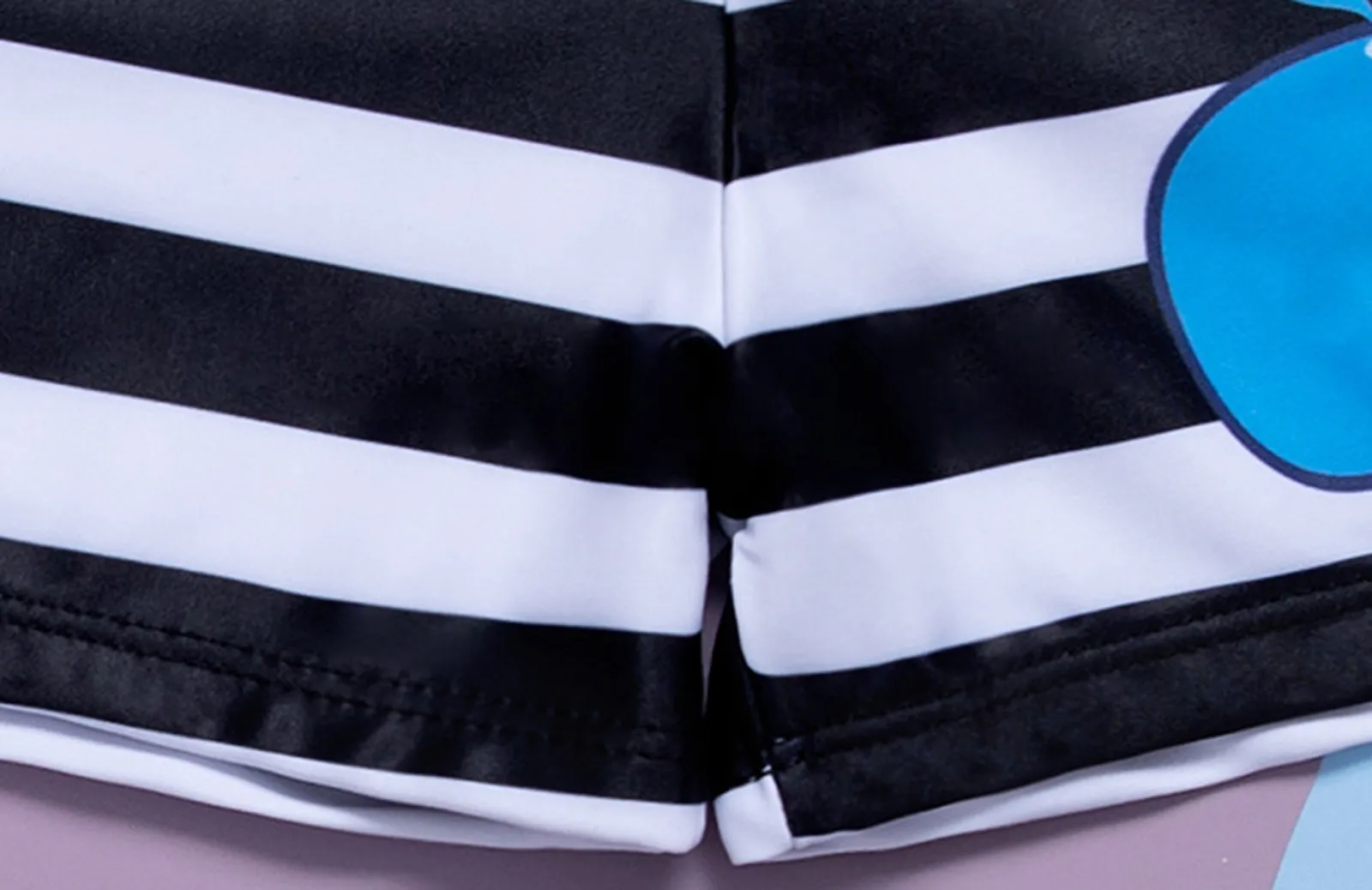 Купальный костюм для мальчиков летний купальный с полосатым принтом Пляжные