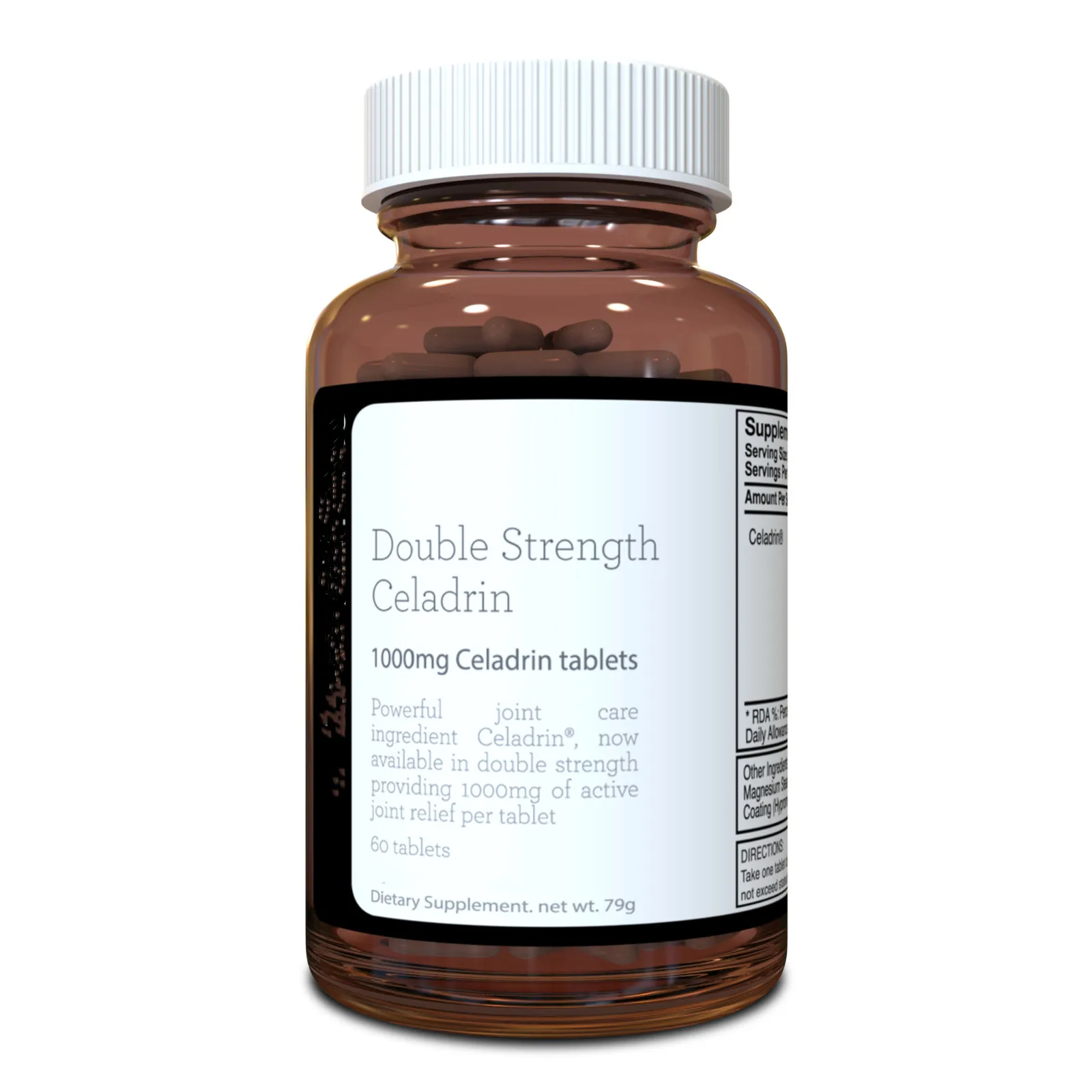 

Double Strength Celadrin - 2 month supply (1000mg x 60 pcs)