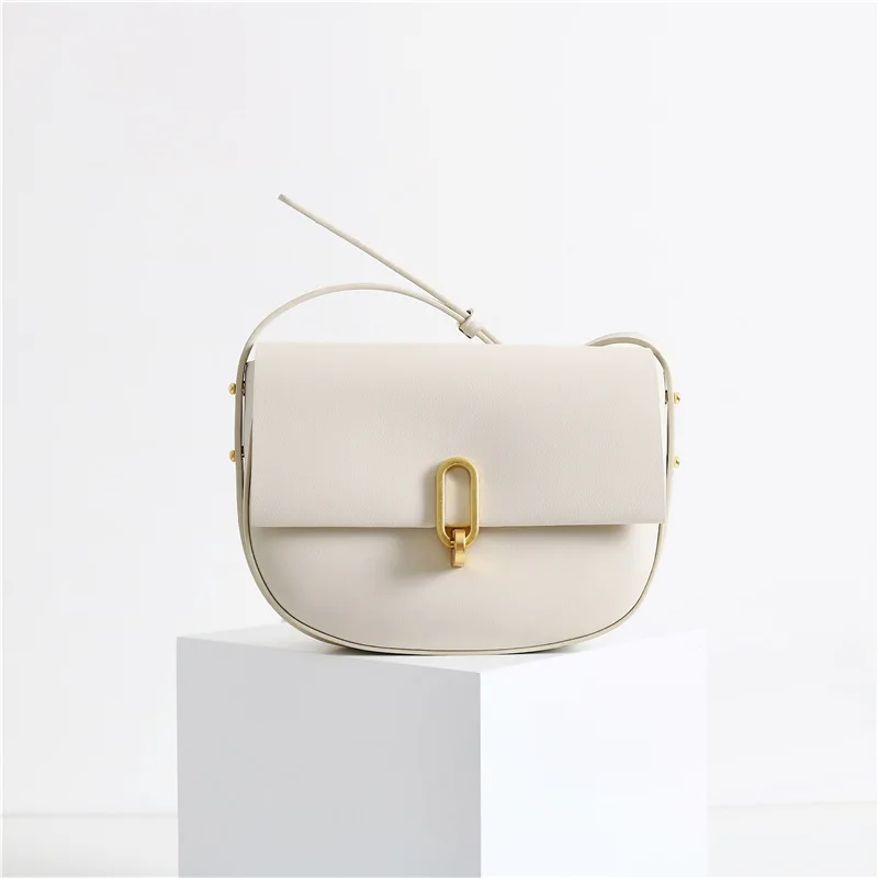 

Женская сумка-седло из натуральной кожи, модная сумка на плечо высокого качества, роскошные брендовые дизайнерские сумки через плечо, новин...