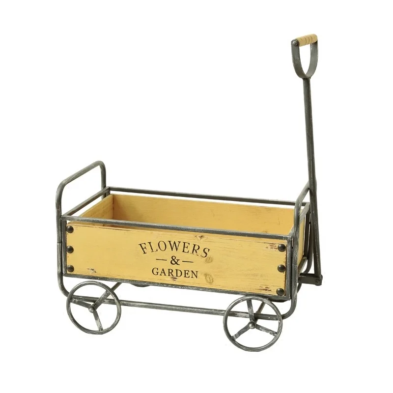 American Industrial Retro Style Personalized Home Gardening Flower Stand Floats Display Rack Indoor Outdoor Patio Garden Balcony