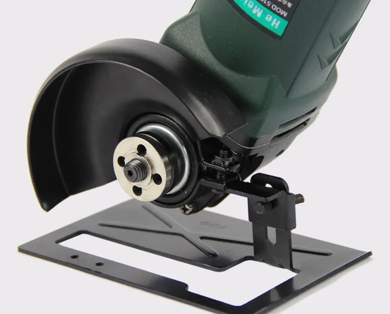 

Angle Grinder Safety Protector Shield Cover Bracket Stand Holder Support Base Metal Woodworking Wheel Guard Cutting Machine Tool