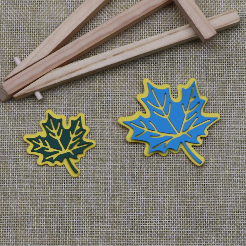 Рамка из кленового листа металлические Вырубные штампы форма для украшения