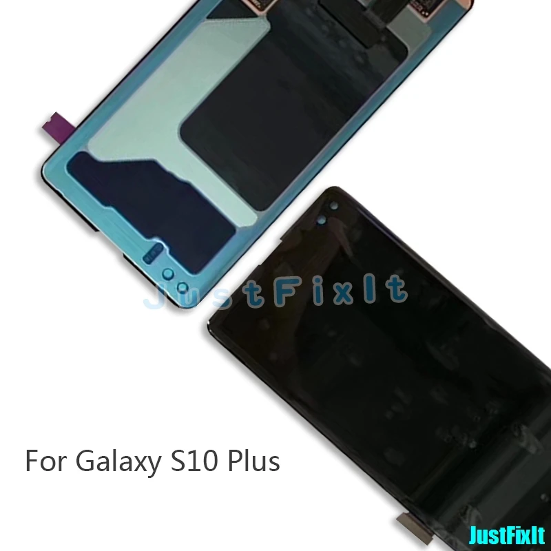 Для SAMSUNG Galaxy S10E S10 G9730 дисплей S10+ Plus G9750 кодирующий преобразователь сенсорного экрана в сборе с сервисным пакетом