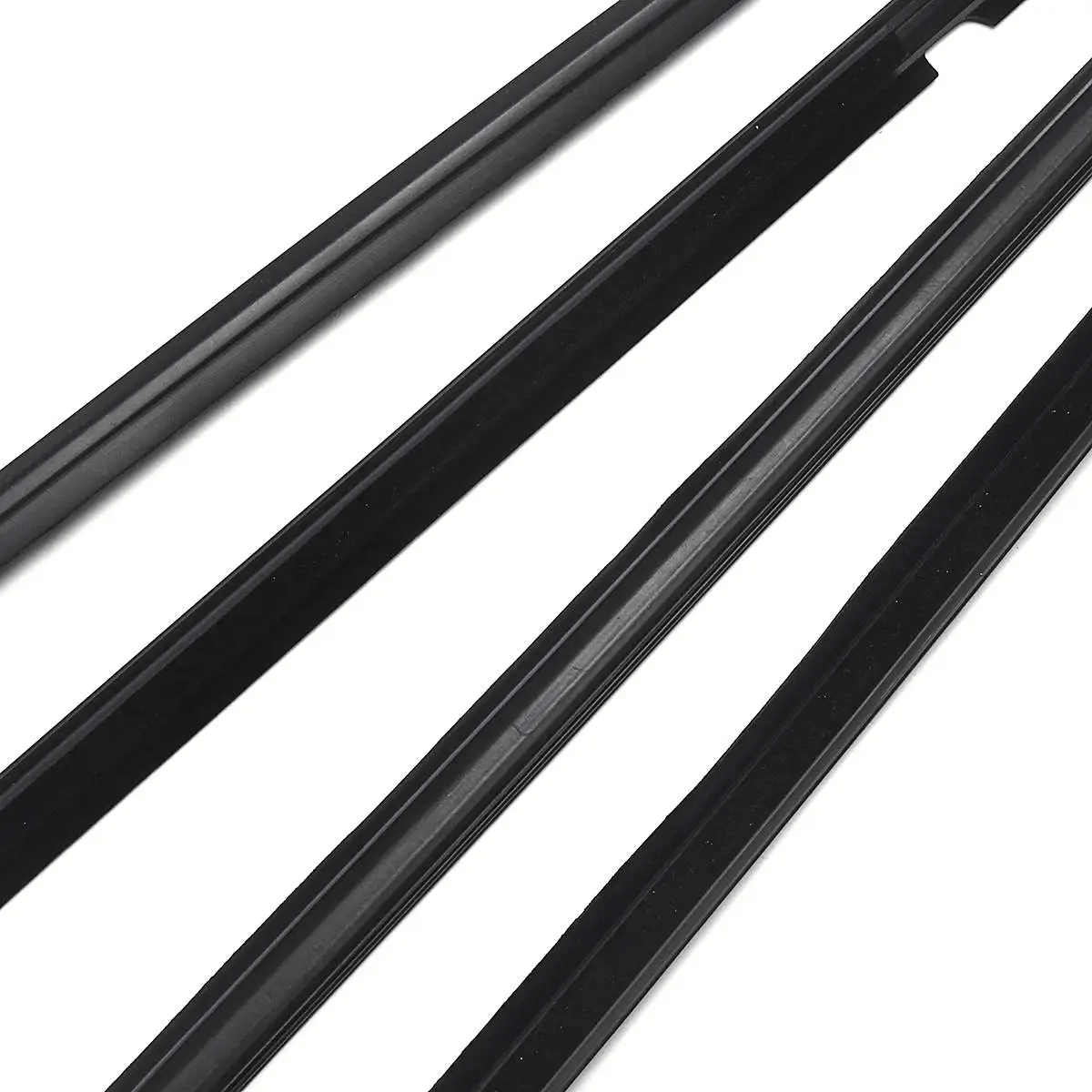 

4 Pcs Weatherstrips Door Belts Seal Weather Strips Car Outside Window Trim Sill Seal Belt For Toyota Highlander 2008-2010