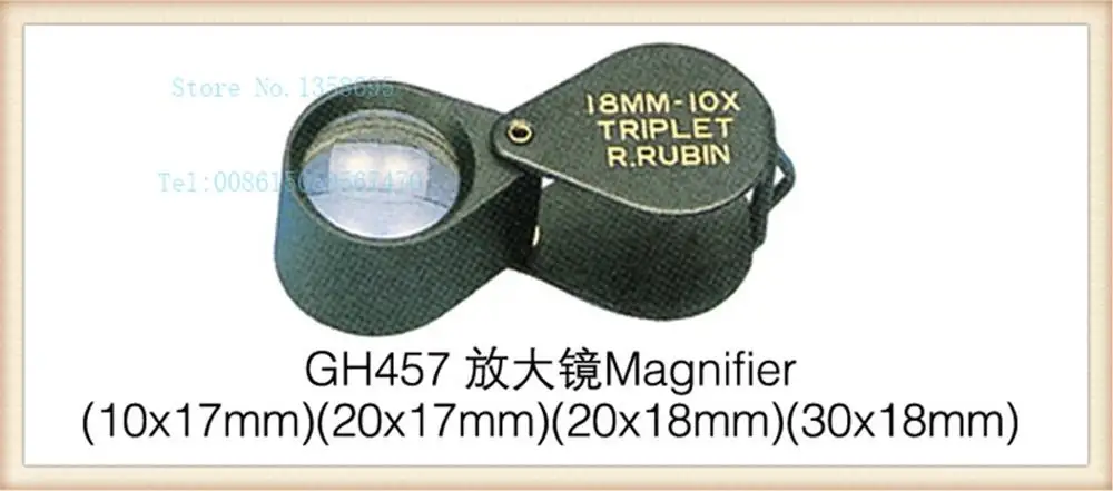 Бесплатная доставка 2 шт./лот 10X 18 мм Лупа увеличительное стекло Mngnifying объектив