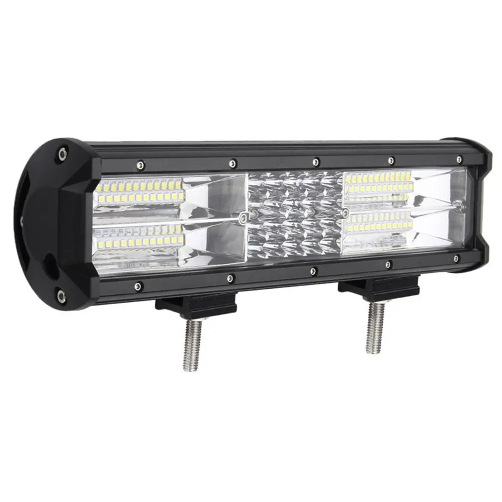 

12-дюймовая четырехрядная светильник световая панель, прожектор, комбинированный автомобиль, грузовик, внедорожник 4WD, внедорожник 3030, 68 све...