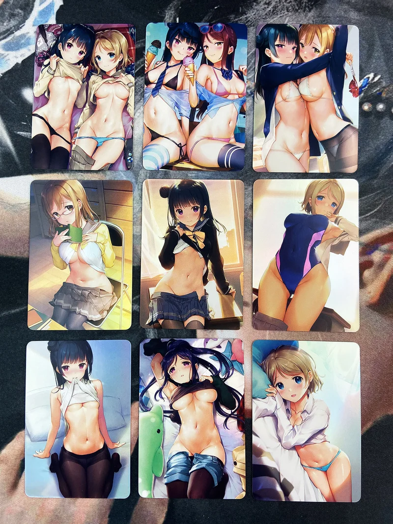 9 шт./компл. ACG красивая школьная девушка-идол LoveLive бикини сексуальные девушки
