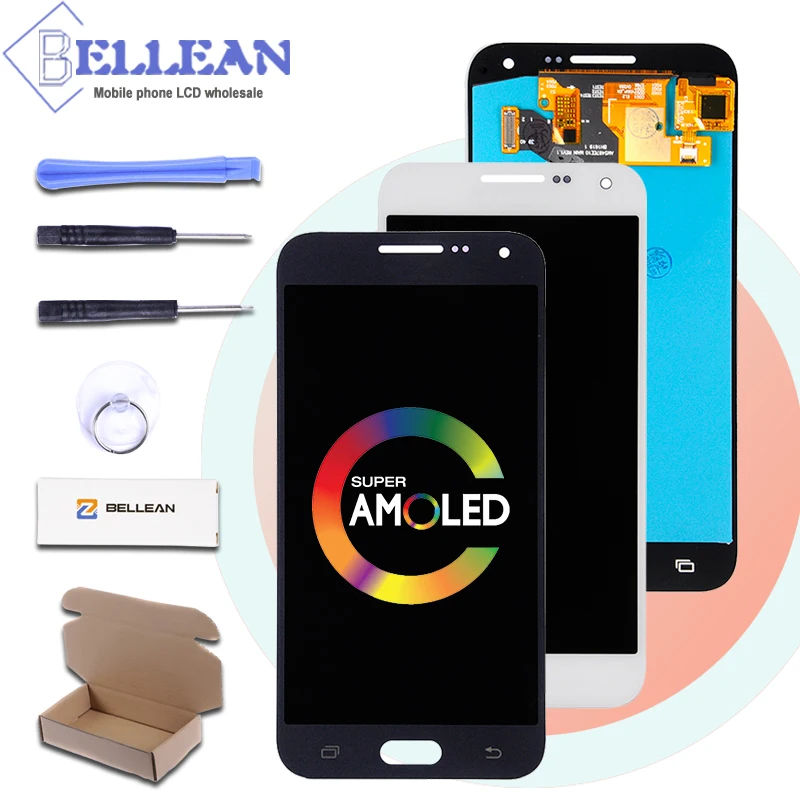 Catteny Super Amoled E500 дисплей для samsung Galaxy E5 ЖК-дисплей с кодирующий преобразователь сенсорного экрана в сборе E500F E500H ЖК-экран+ Инструменты
