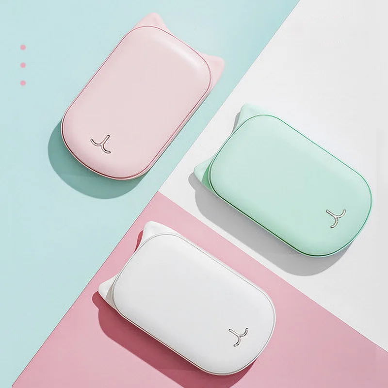 3600 mAh мини-панель солнечных батарей и подзарядкой через USB грелка для рук 5 V/2A Тип-c