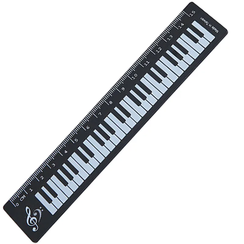 

New!!! Transparent Note Ruler Creative Piano Ruler Student Measurement Tools