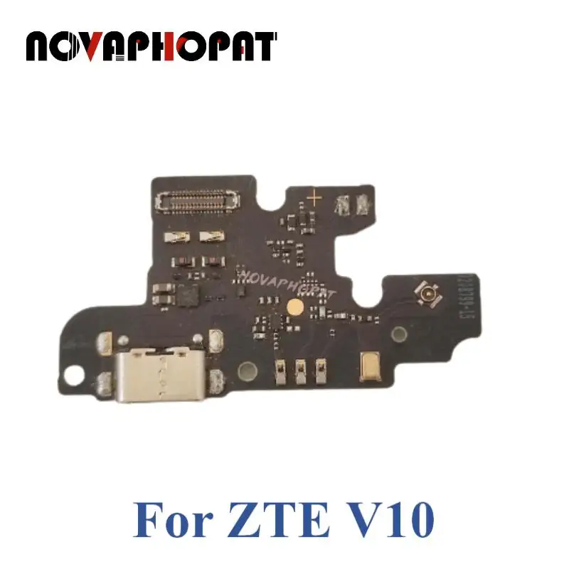 

Novaphopat Original For ZTE Blade V10 USB Dock Charging Port Plug Charger Flex Cable With Microphone MIC Board