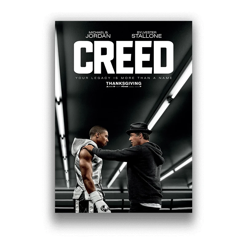 Рокки белая бумага с покрытием принты живопись украшение для дома гостиная