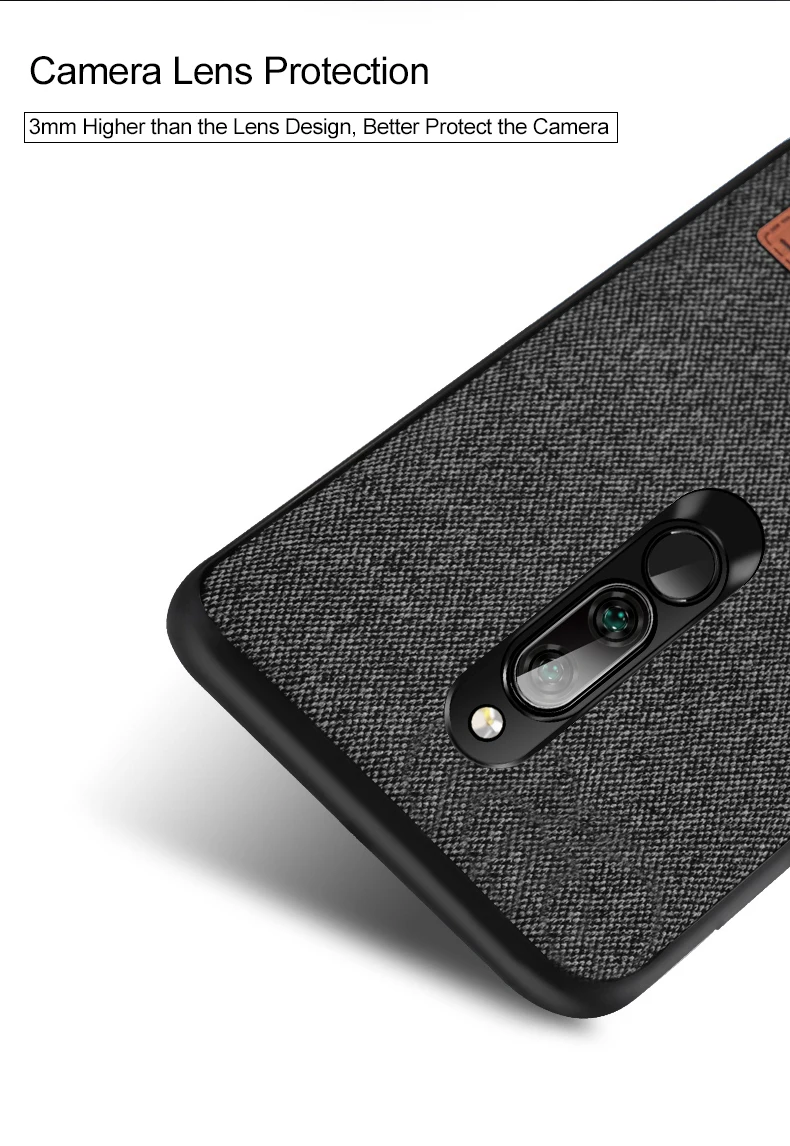 Для Xiaomi Redmi 8 чехол MOFi Redmi 8A ударопрочный тканевый магнит корпус оболочка бизнес силиконовый чехол