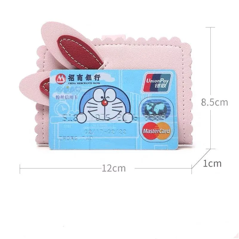 1 шт. Новый чехол для карт из ПУ 26 бит Kawaii Rabbit кредитный банк держатель карточки