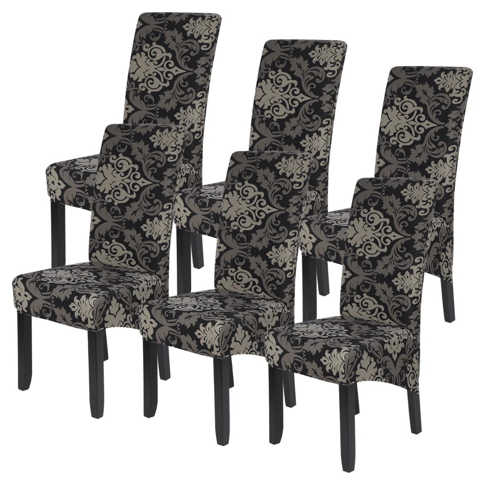 Чехлы для стульев стрейч спандекс съемный чехол мебели Обеденная дома вечерние