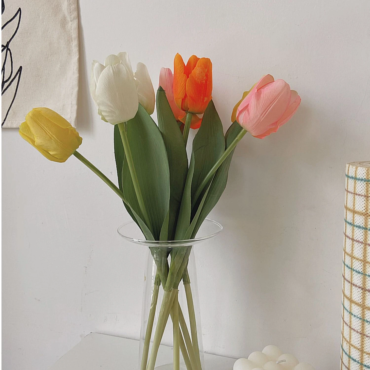 Романтический цветок тюльпана свадебный букет для гостиной вечерние отеля